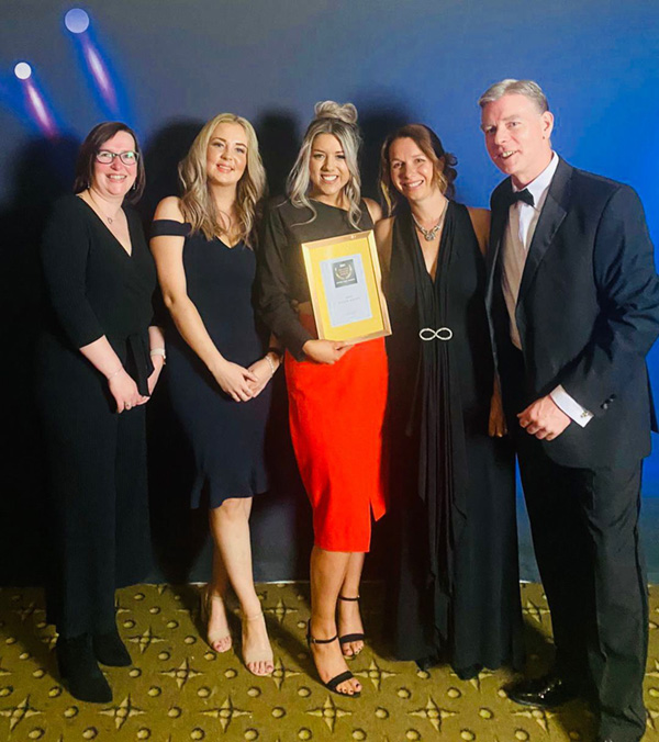 Milne Moser won Best Estate Agent at the England's Business Awards, March 2022